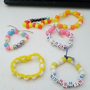 6 vsco bracelets!🍋